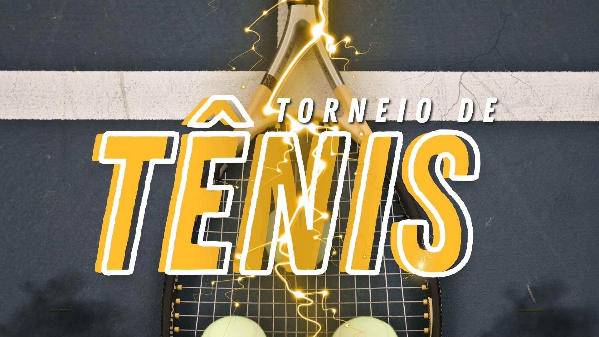 Programação das quadras de tênis: 22 de novembro a 7 de dezembro